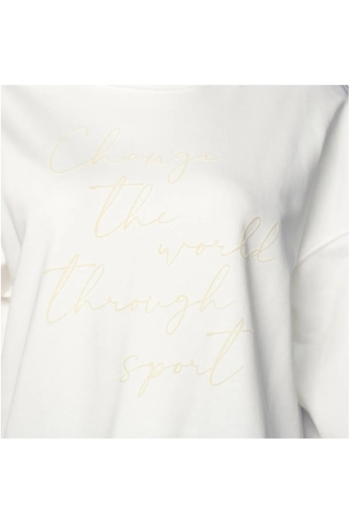 Hummel Anemone Kadın Sweatshirt 921655-9003 Beyaz