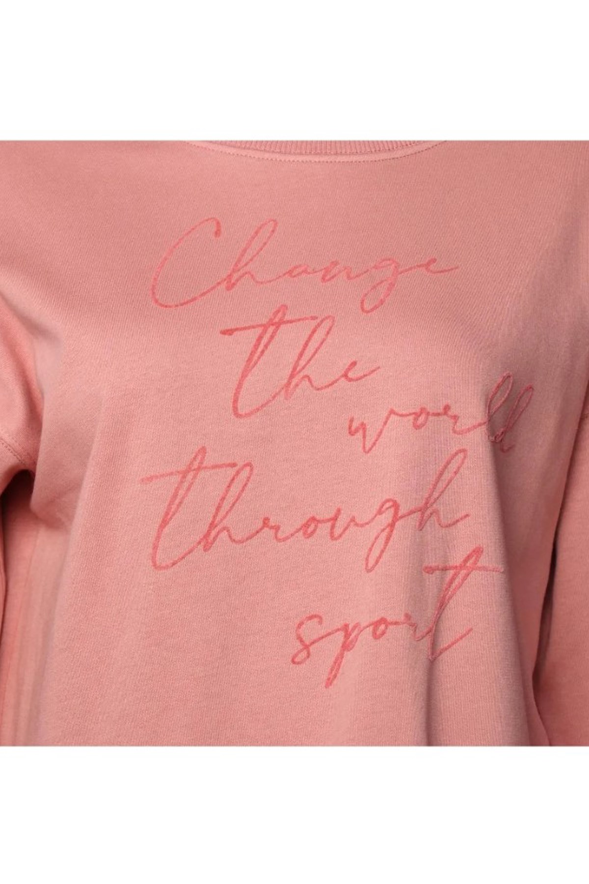 Hummel Anemone Kadın Sweatshirt 921655-9859 Pembe