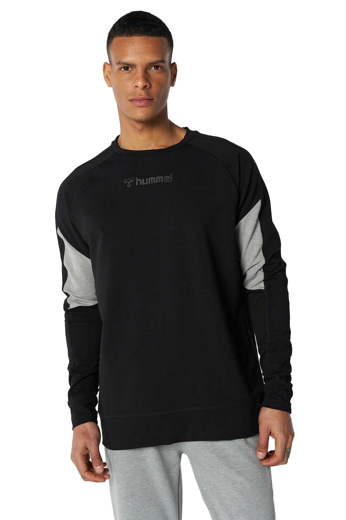 Hummel Arlo Erkek Sweatshirt 921658-2001 Siyah