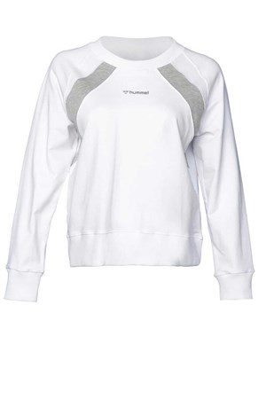 Hummel Bergenia Kadın Sweatshirt 921663-9003 Beyaz