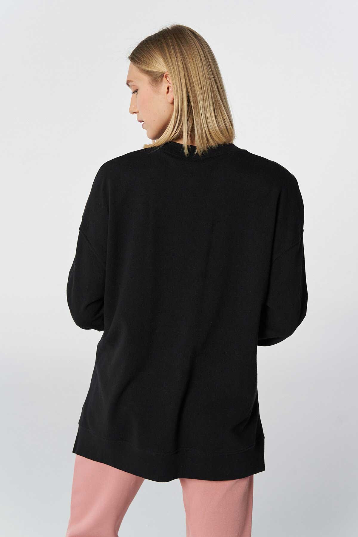 Hummel Bluebell Kadın Sweatshirt 921664-2001 Siyah