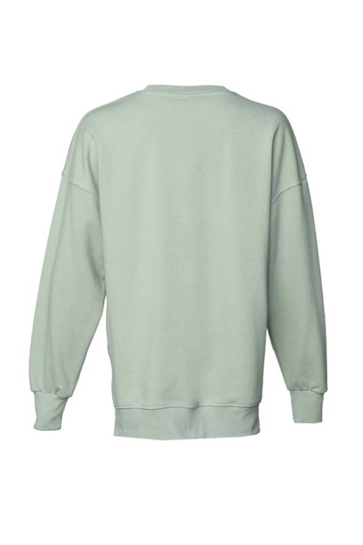 Hummel Bluebell Kadın Sweatshirt 921664-9856 Yeşil