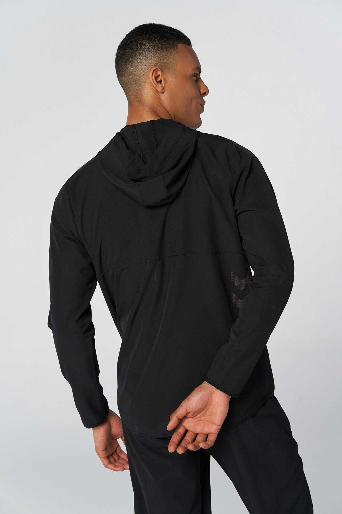 Hummel Camden Erkek Fermuarlı Sweatshirt 921666-2001 Siyah