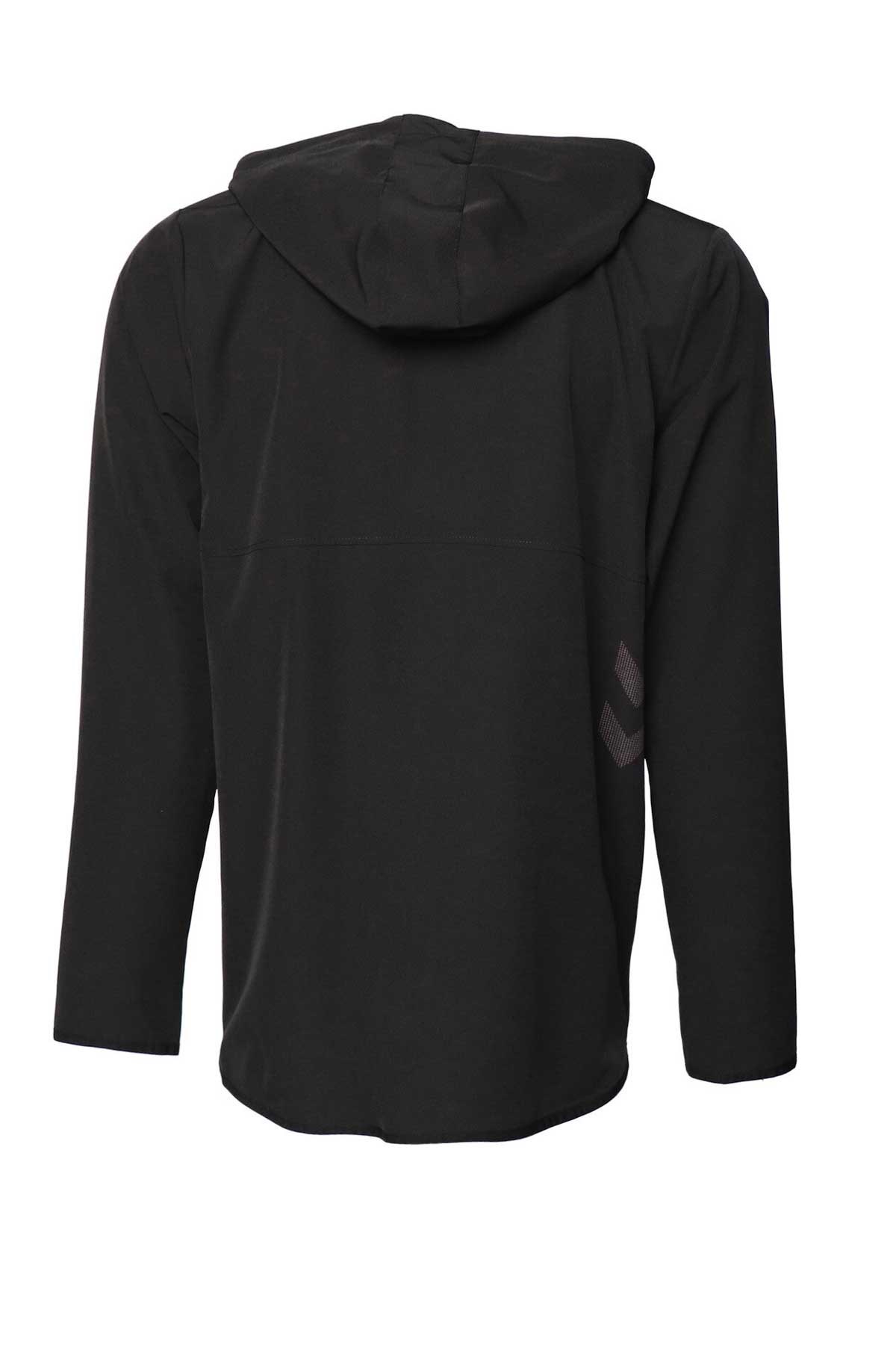 Hummel Camden Erkek Fermuarlı Sweatshirt 921666-2001 Siyah