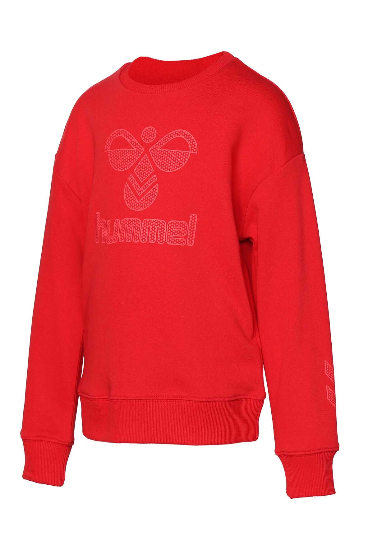 Hummel Carter Çocuk Sweatshirt 921667-3658 Kırmızı