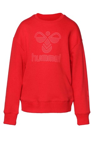 Hummel Carter Çocuk Sweatshirt 921667-3658 Kırmızı