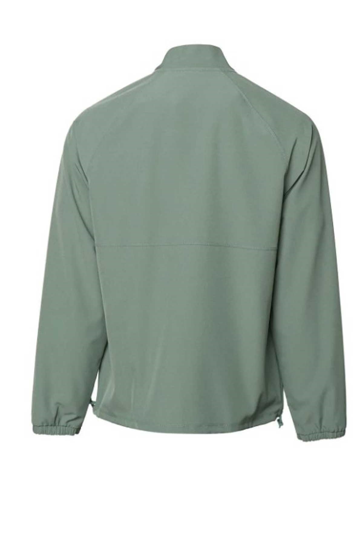 Hummel Dean Erkek Fermuarlı Sweatshirt 921669-9852 Yeşil