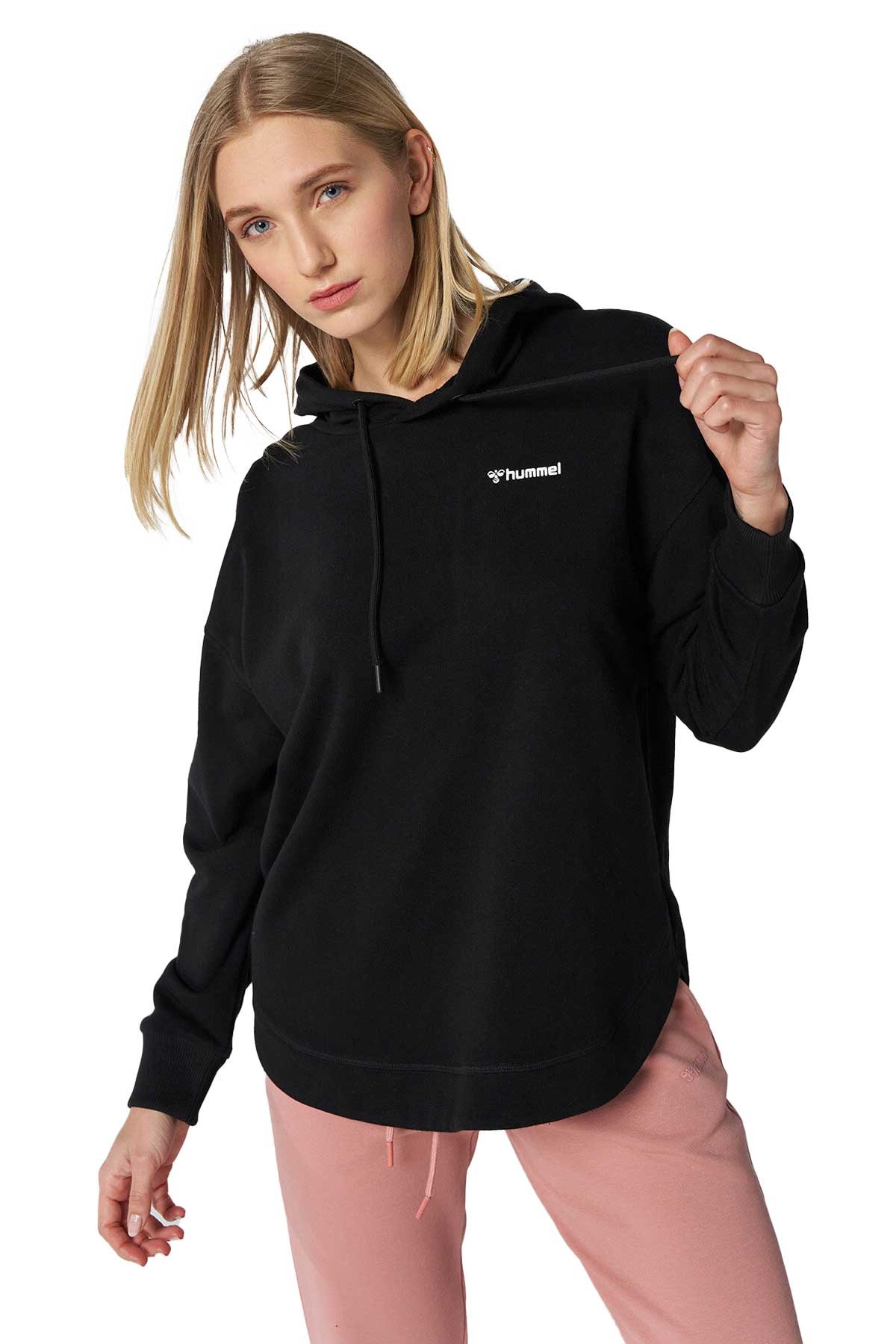 Hummel Erica Kadın Sweatshirt 921673-2001 Siyah