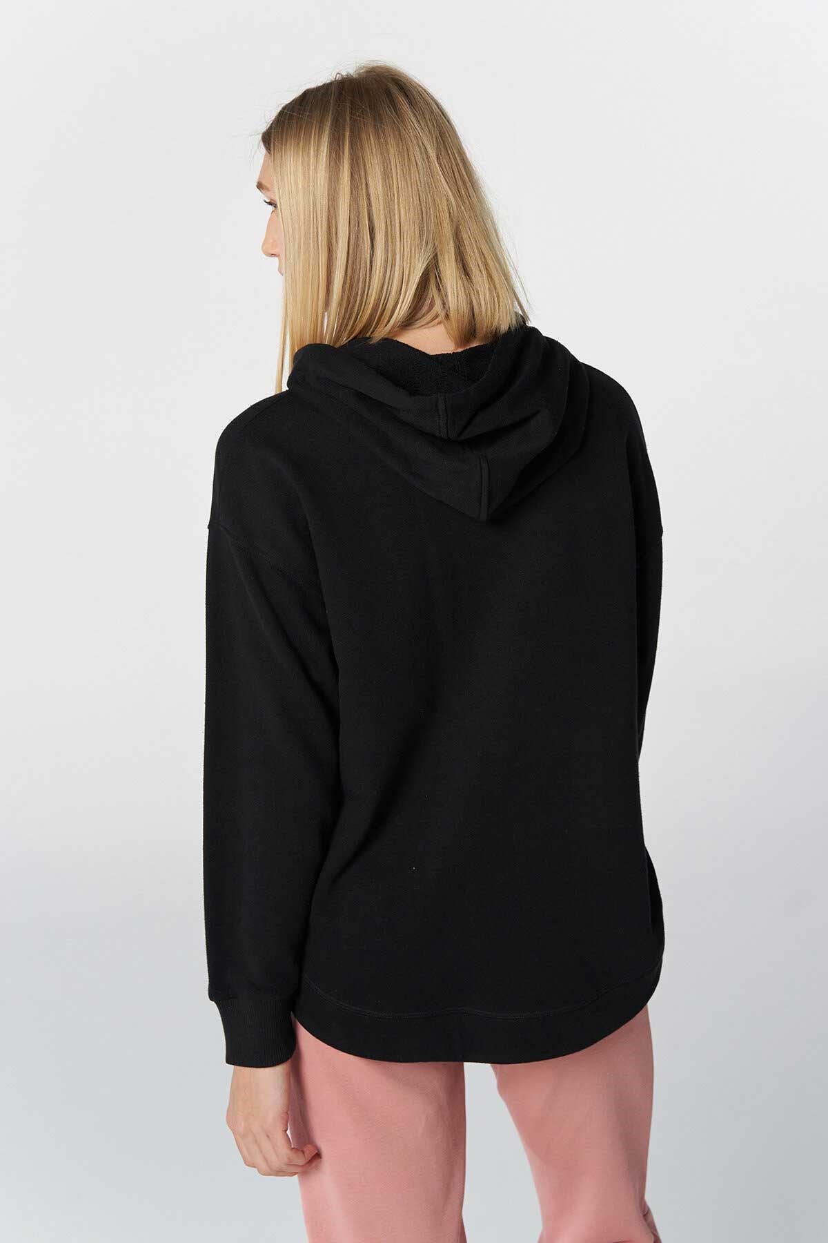 Hummel Erica Kadın Sweatshirt 921673-2001 Siyah
