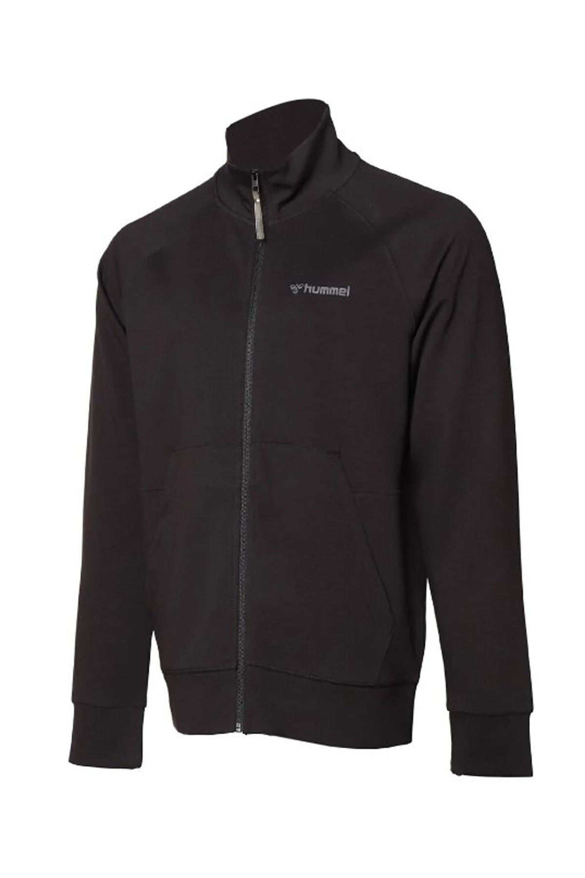 Hummel Evon Erkek Fermuarlı Sweatshirt 921678-2001 Siyah
