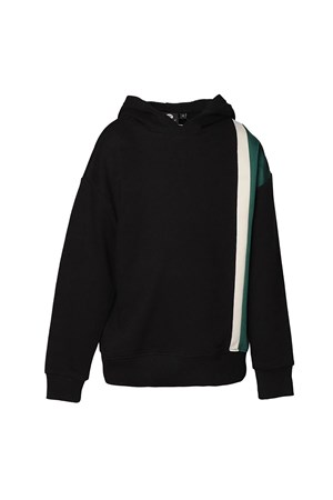 Hummel Grayson Çocuk Sweatshirt 921686-2001 Siyah