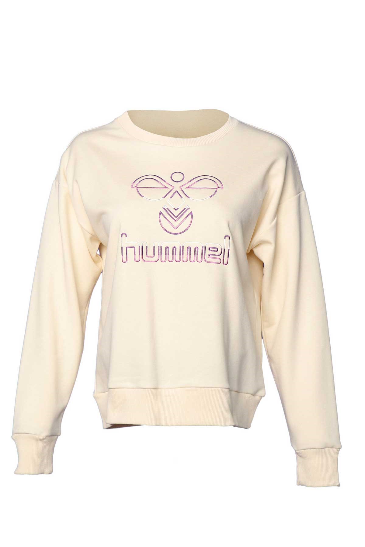 Hummel Hortensia Kadın Sweatshirt 921689-1059 Bej
