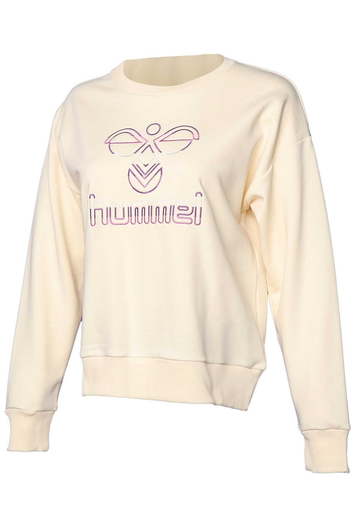 Hummel Hortensia Kadın Sweatshirt 921689-1059 Bej