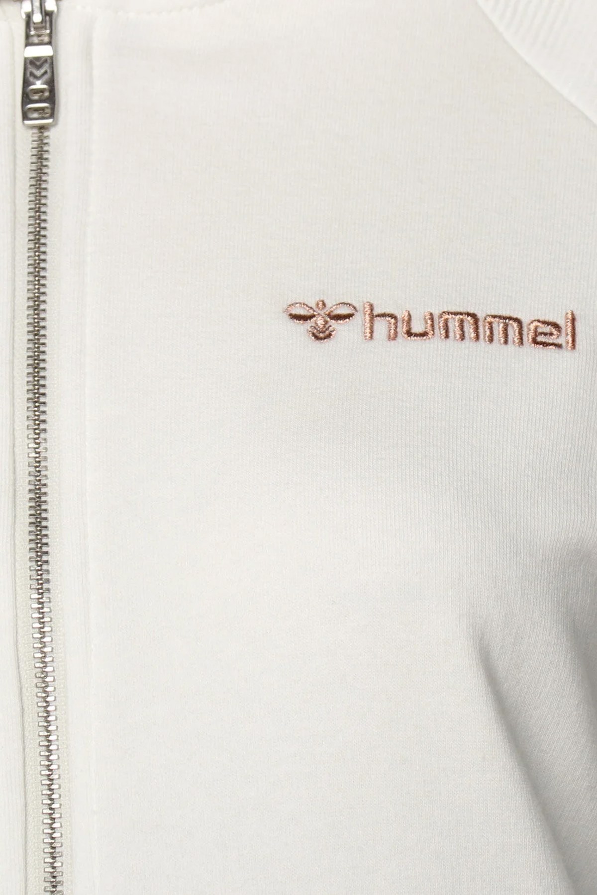 Hummel İberis Kadın Fermuarlı Sweatshirt 921692-9003 Beyaz