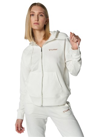 Hummel İberis Kadın Fermuarlı Sweatshirt 921692-9003 Beyaz