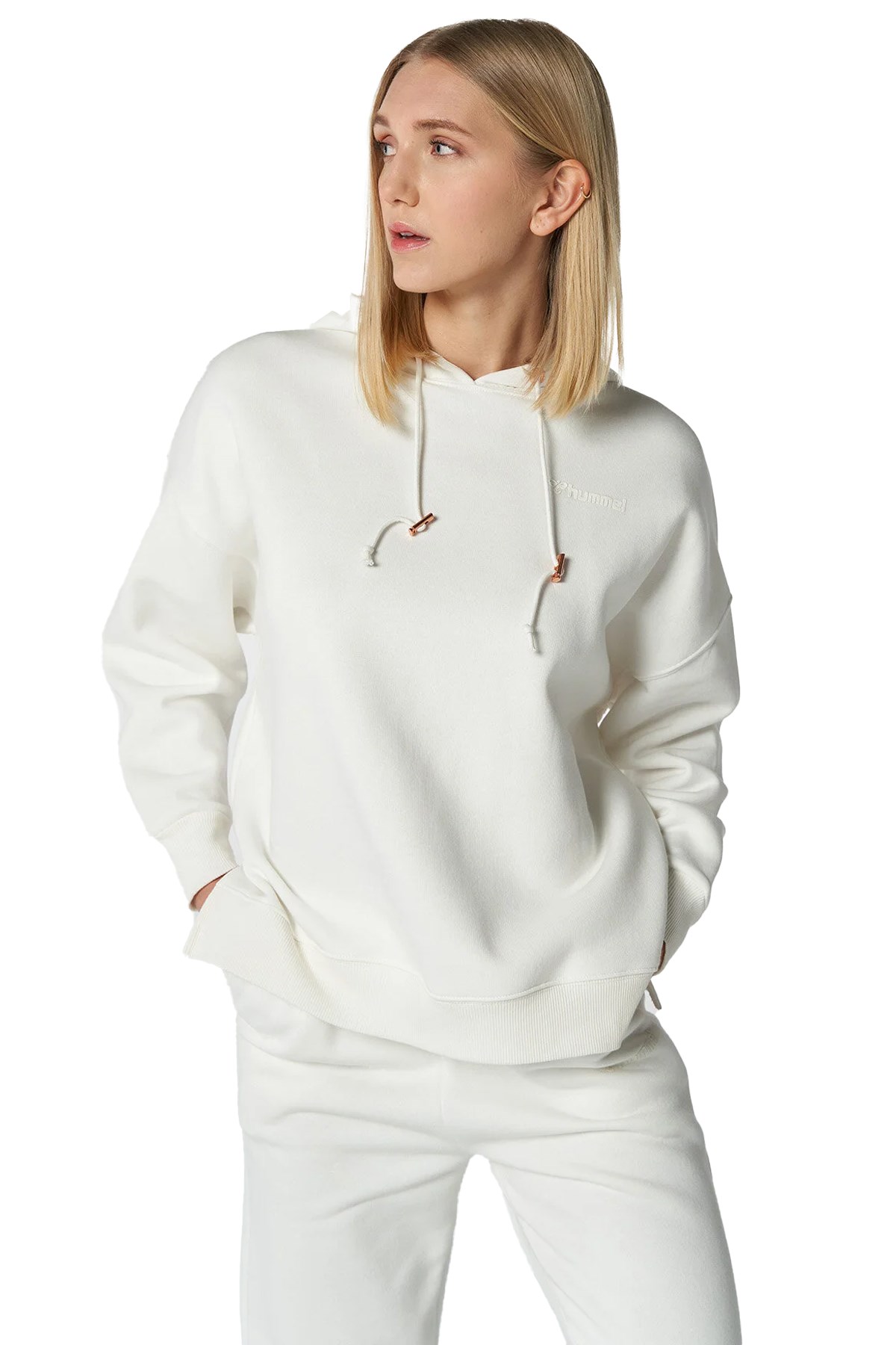 Hummel İpomea Kadın Sweatshirt 921693-9003 Beyaz