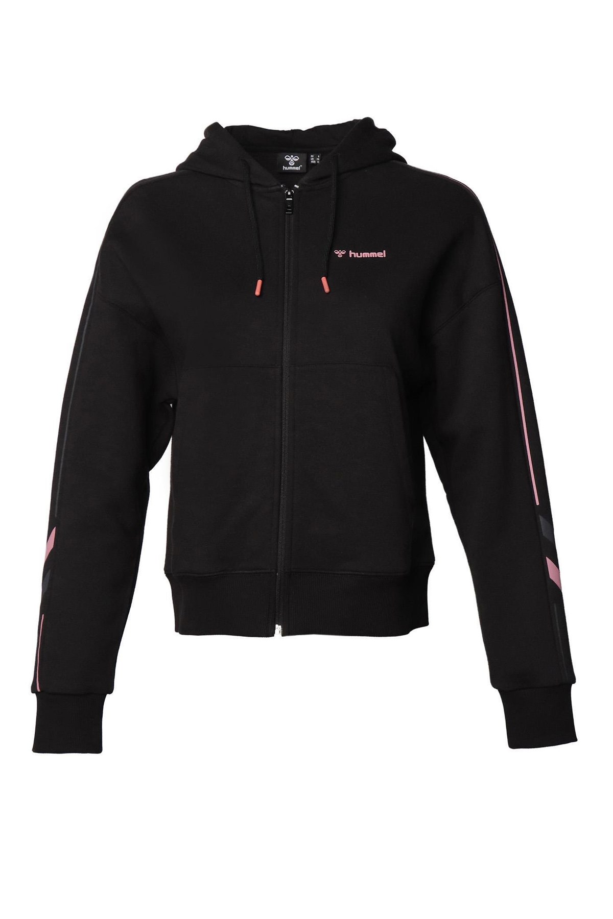 Hummel Jasmine Kadın Fermuarlı Sweatshirt 921699-2001 Siyah