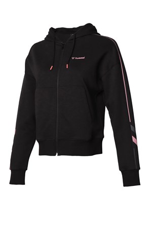 Hummel Jasmine Kadın Fermuarlı Sweatshirt 921699-2001 Siyah