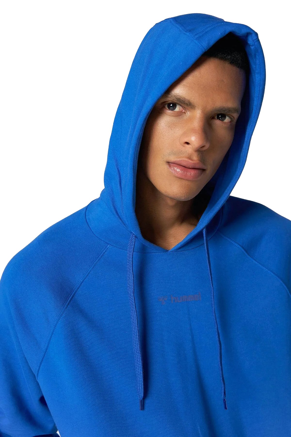 Hummel Johns Oversize Erkek Sweatshirt 921702-7788 Mavi