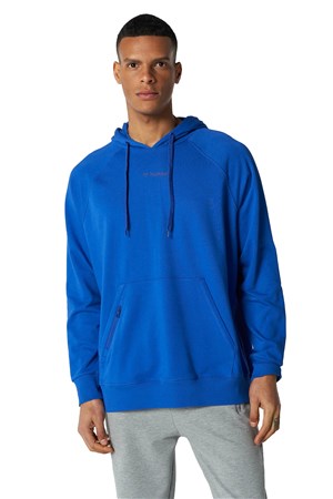 Hummel Johns Oversize Erkek Sweatshirt 921702-7788 Mavi