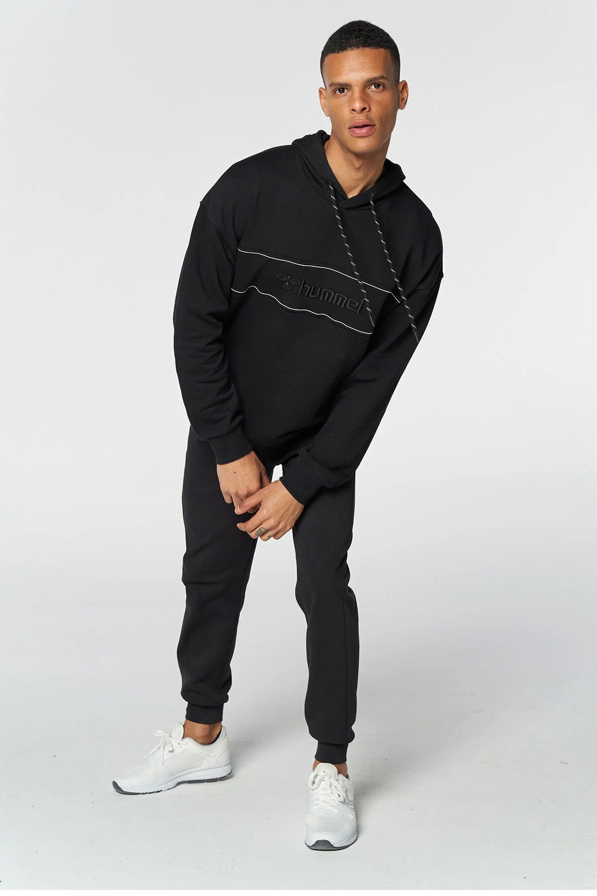 Hummel Kai Erkek Sweatshirt 921704-2001 Siyah