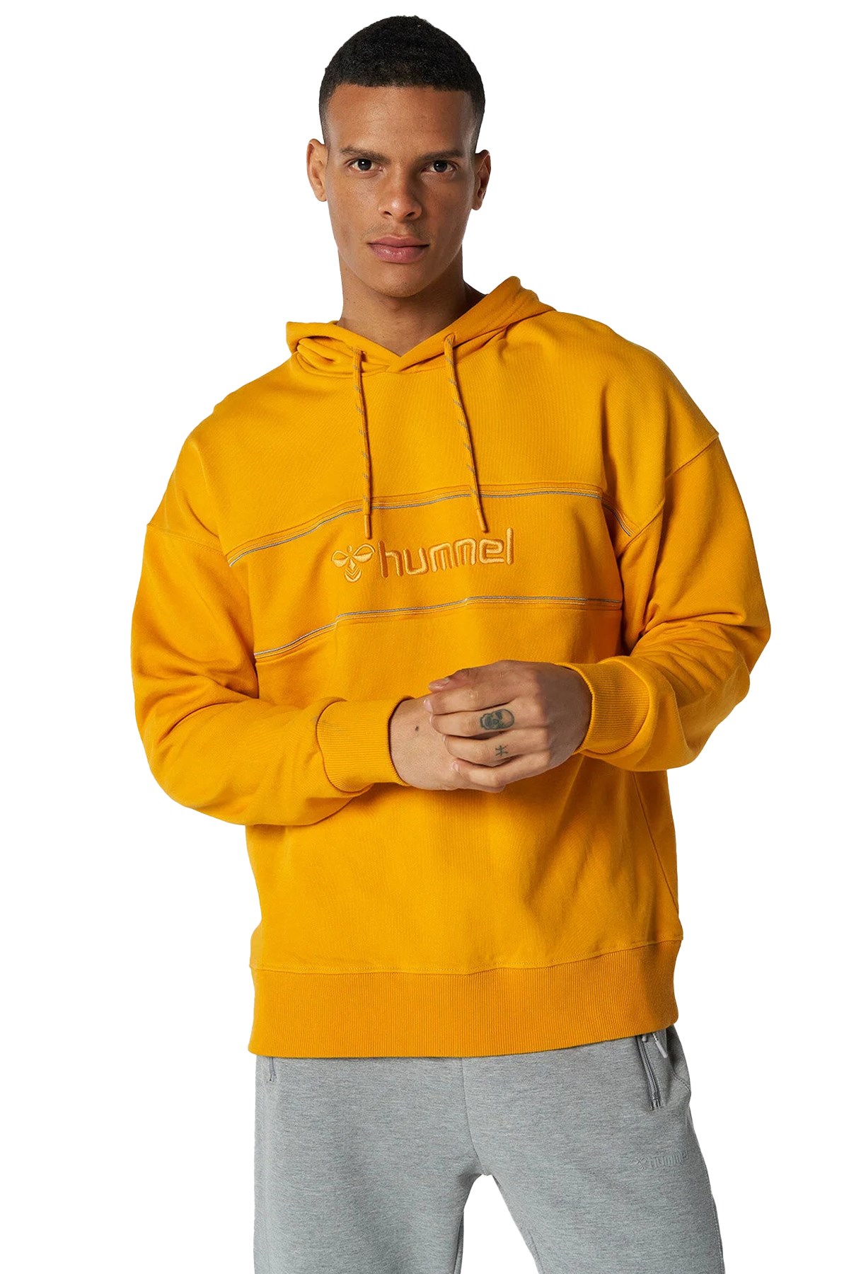 Hummel Kai Erkek Sweatshirt 921704-5134 Sarı