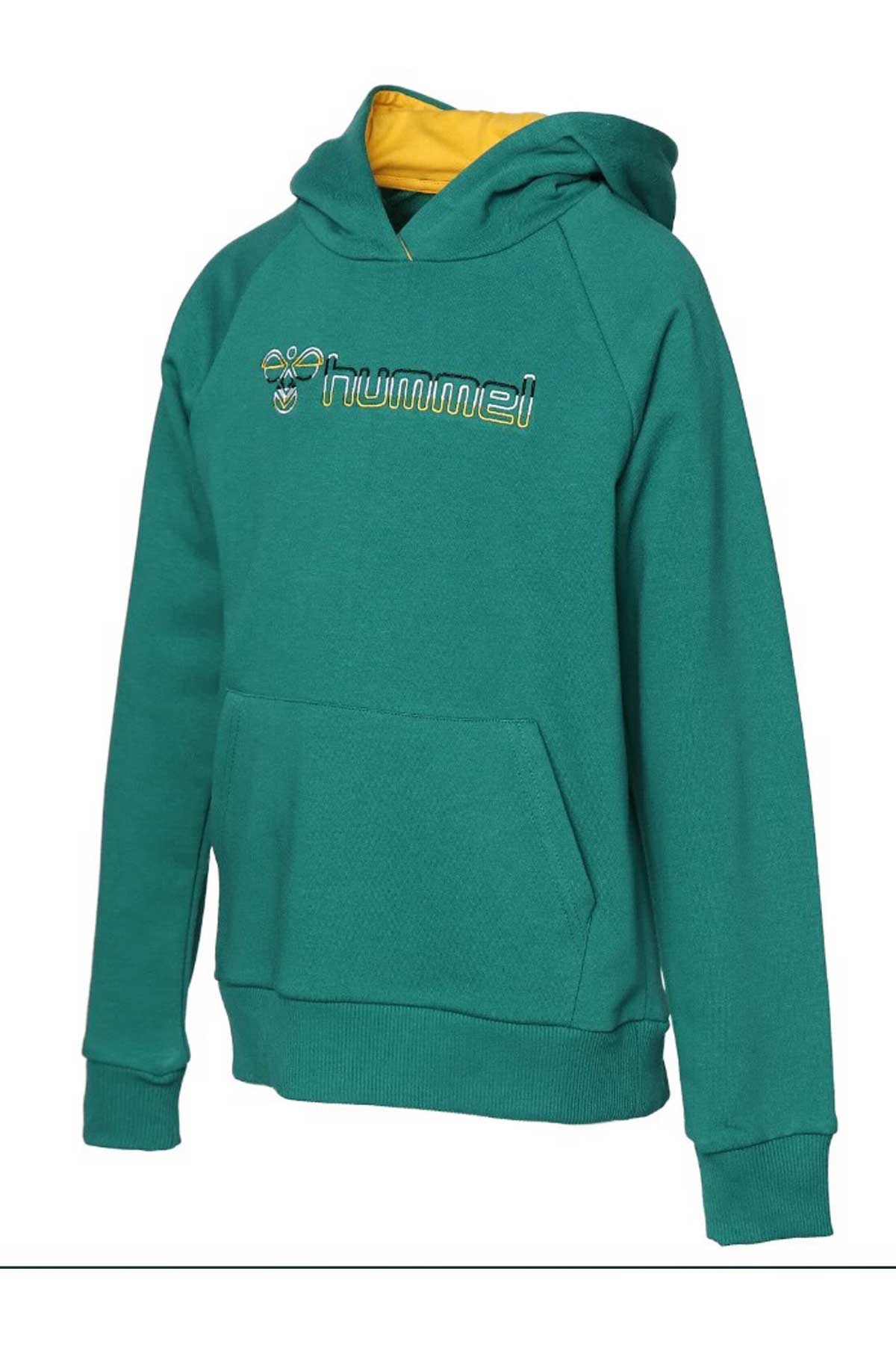 Hummel Liam Çocuk Sweatshirt 921713-9849 Yeşil