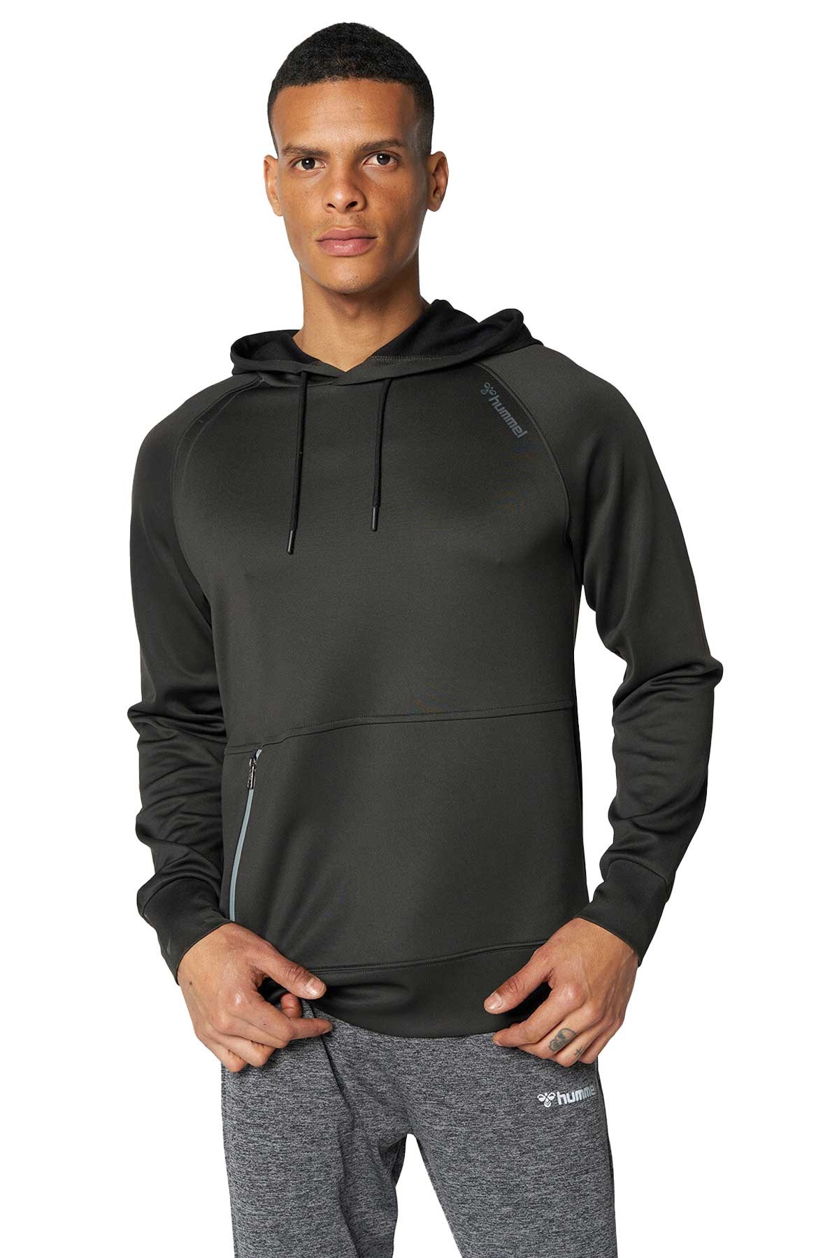 Hummel Luka Erkek Sweatshirt 921719-2001 Siyah