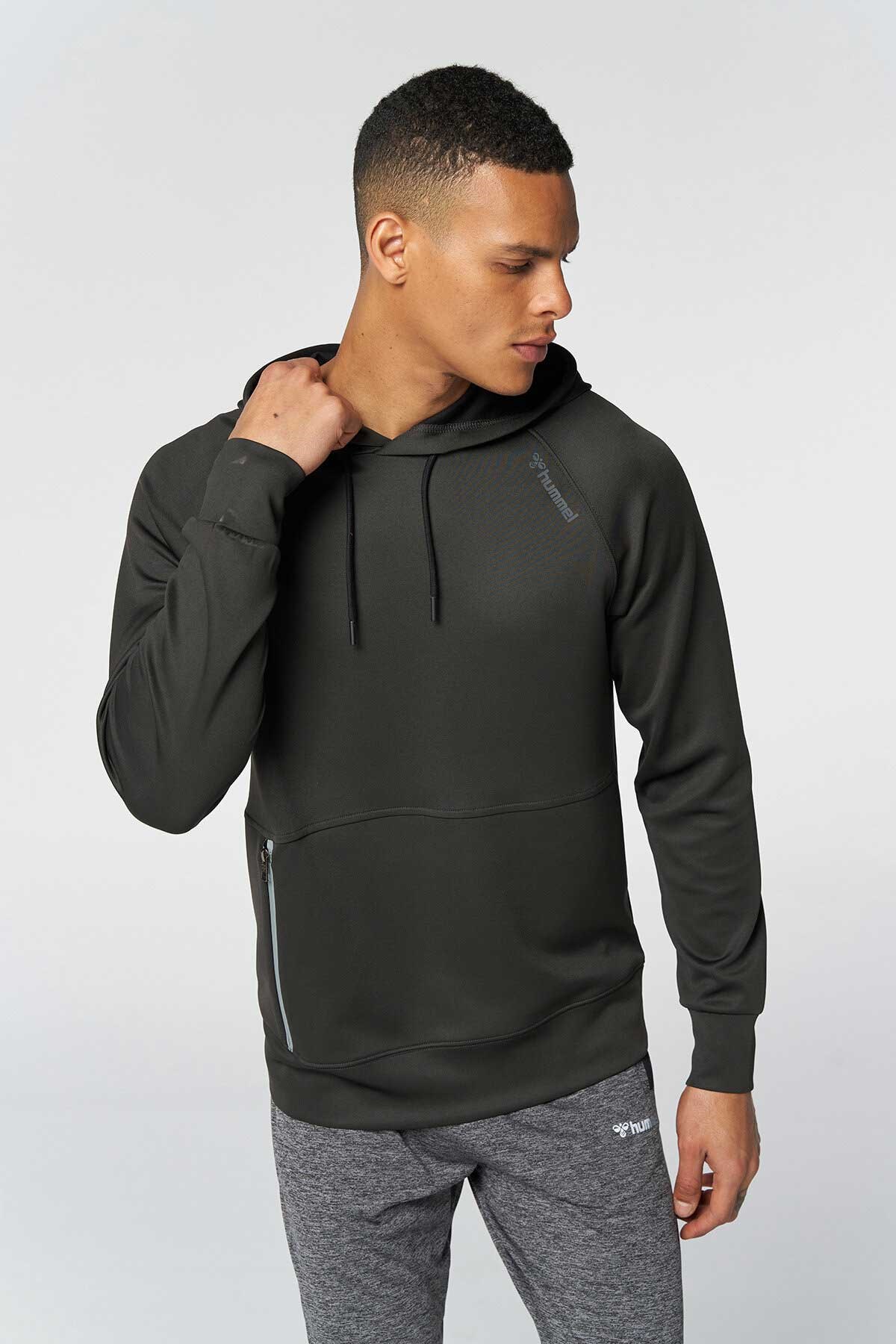 Hummel Luka Erkek Sweatshirt 921719-2001 Siyah