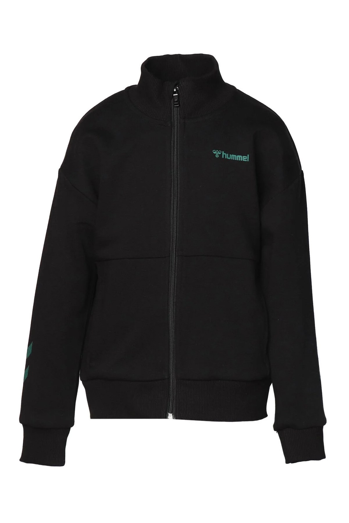 Hummel Mason Çocuk Fermuarlı Sweatshirt 921721-2001 Siyah