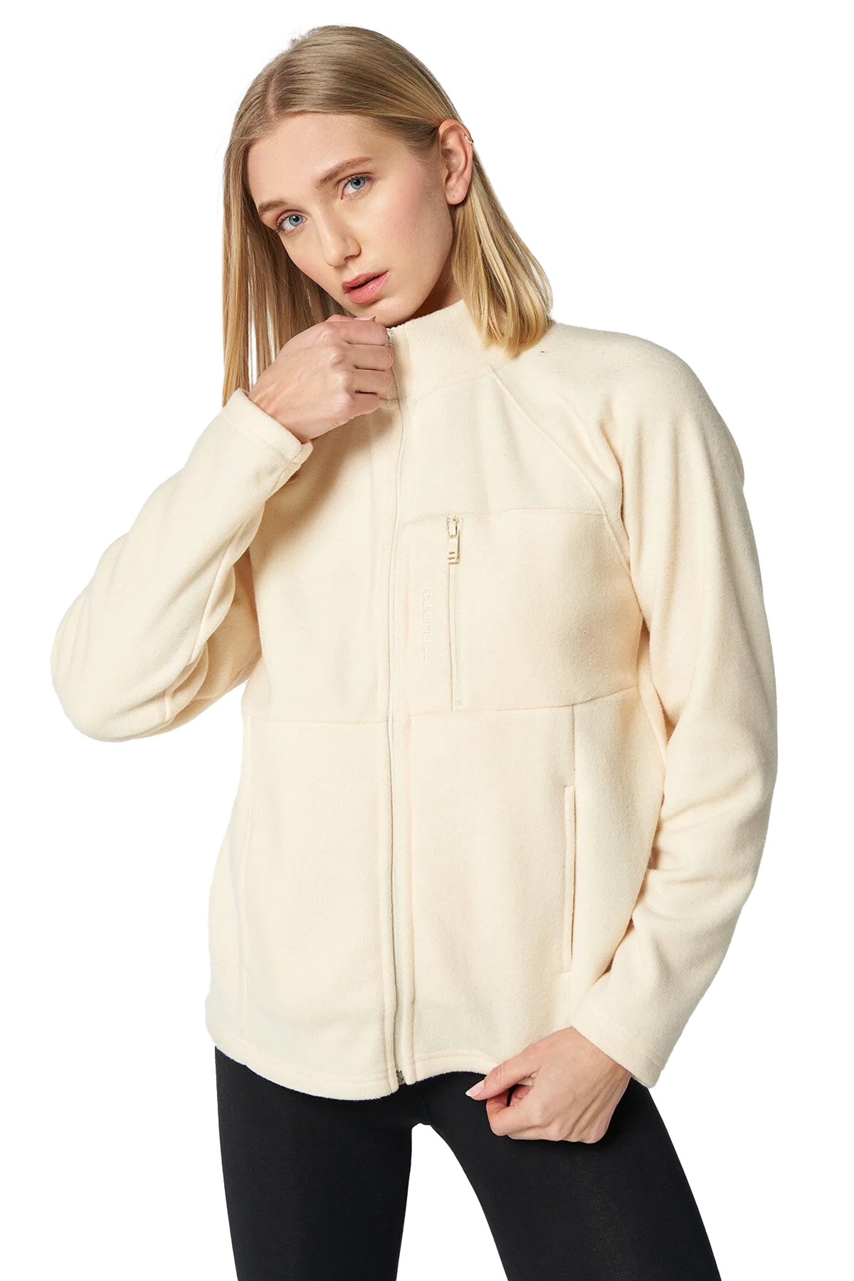 Hummel Nepeta Kadın Fermuarlı Sweatshirt 921725-1059 Bej