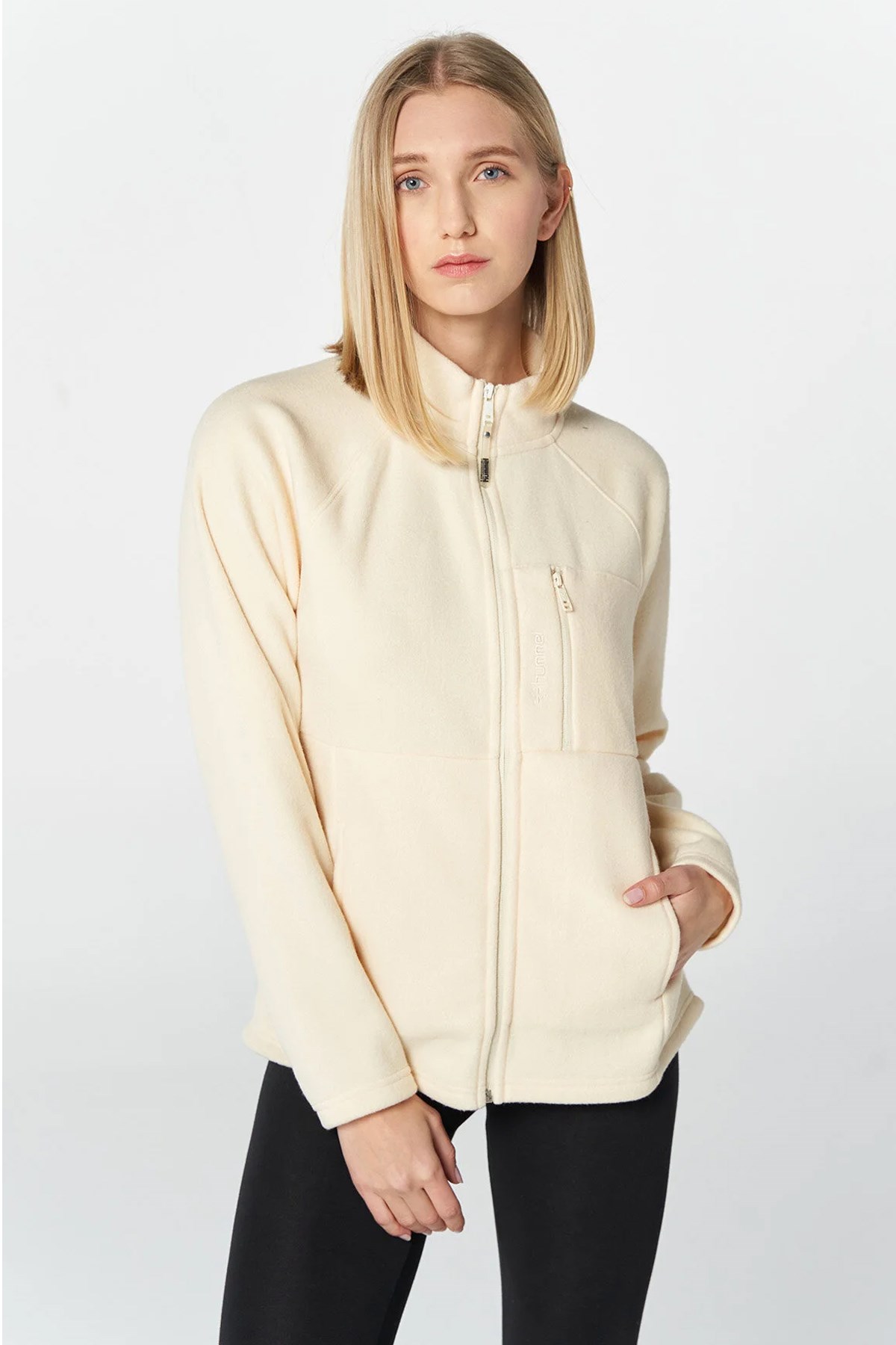 Hummel Nepeta Kadın Fermuarlı Sweatshirt 921725-1059 Bej