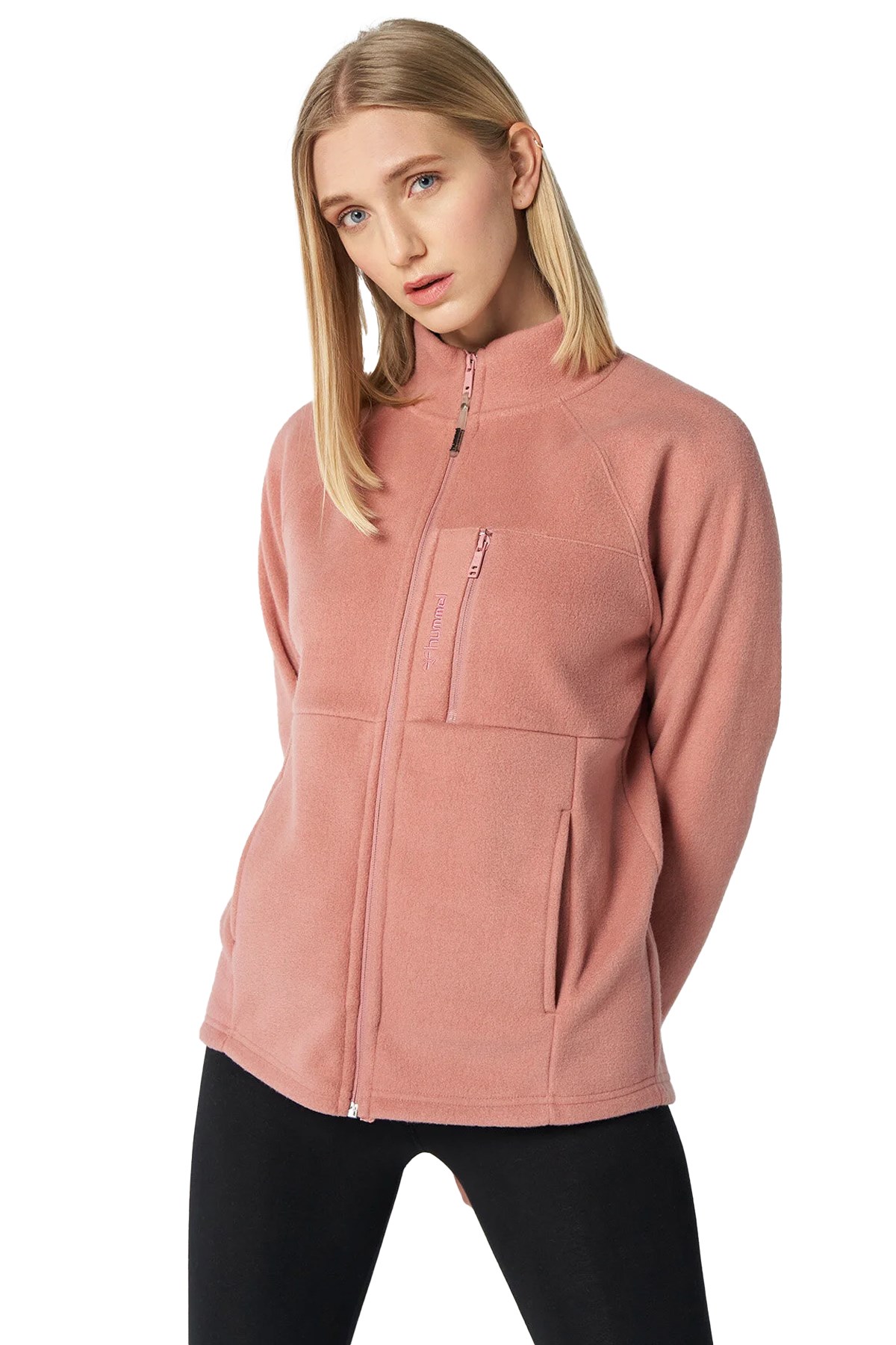 Hummel Nepeta Kadın Fermuarlı Sweatshirt 921725-9859 Pembe