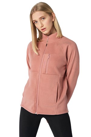 Hummel Nepeta Kadın Fermuarlı Sweatshirt 921725-9859 Pembe
