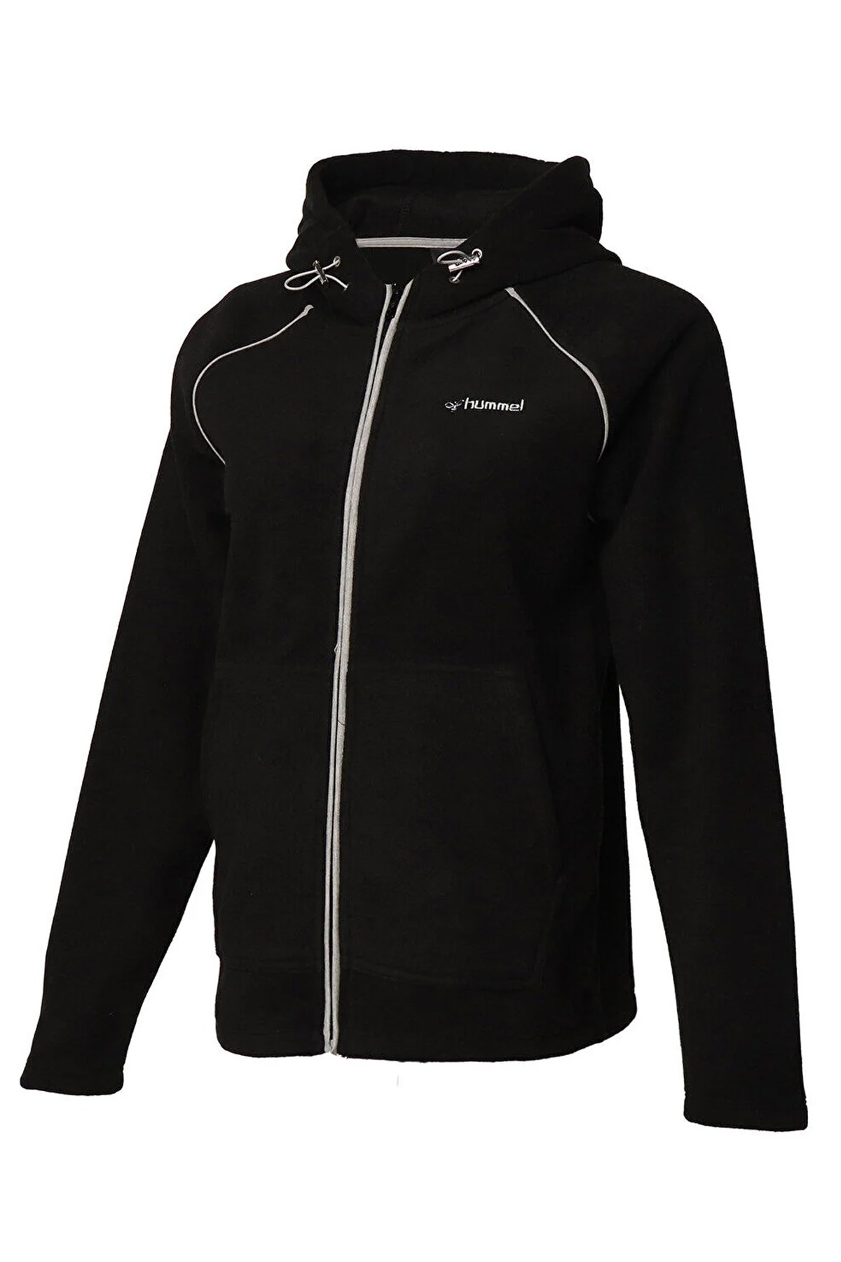 Hummel Nerine Kadın Fermuarlı Sweatshirt 921726-2001 Siyah