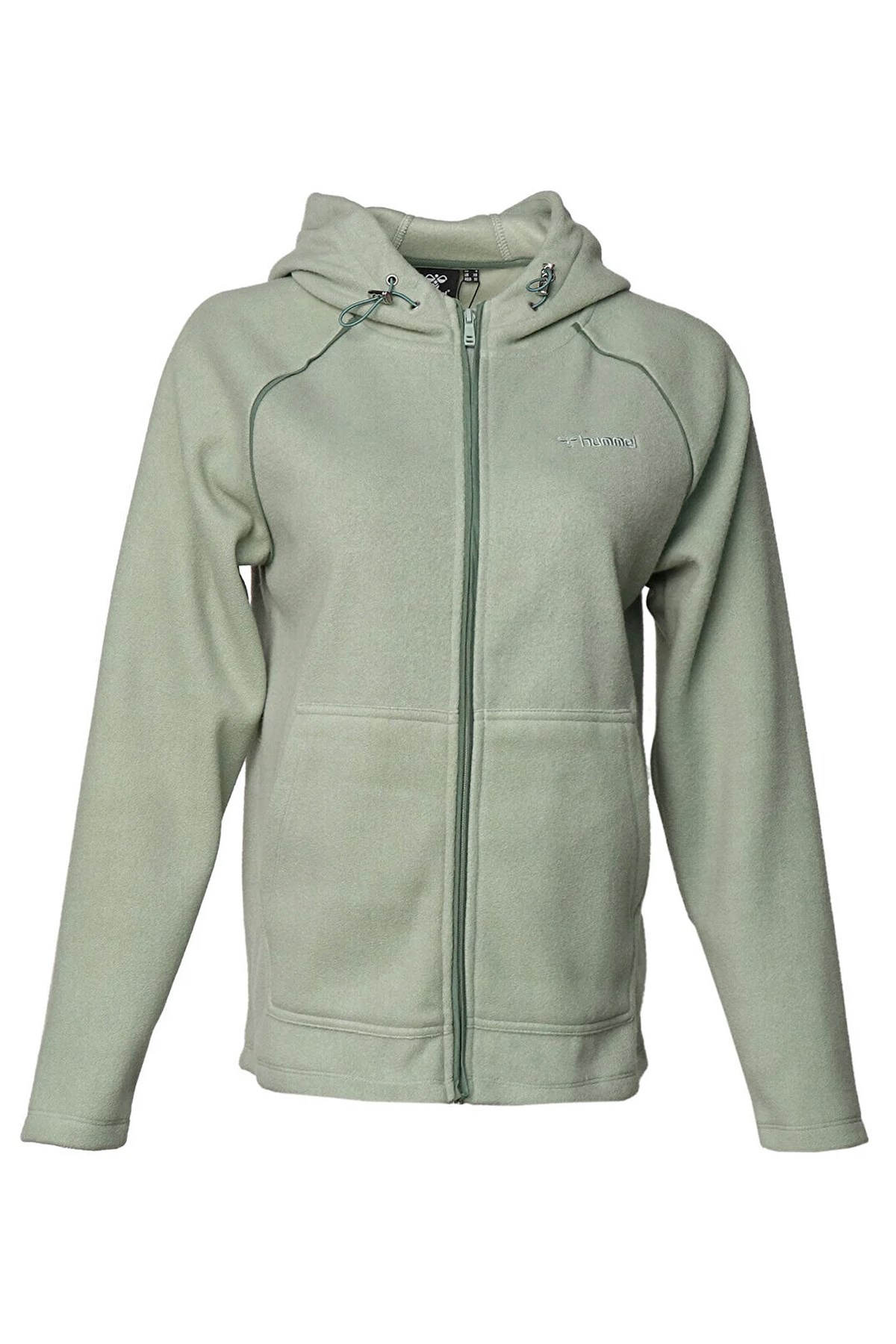 Hummel Nerine Kadın Fermuarlı Sweatshirt 921726-9856 Yeşil
