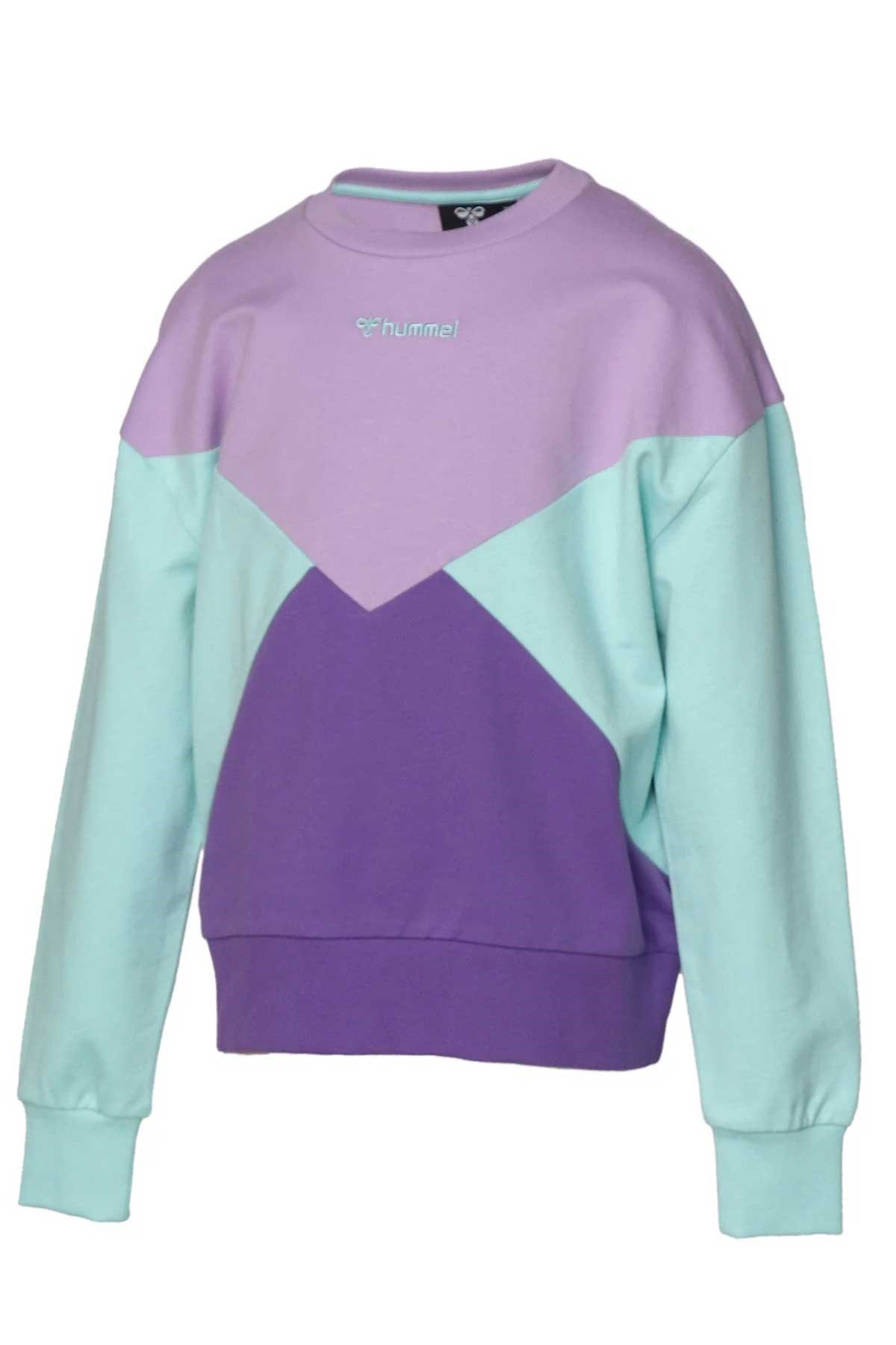 Hummel Peony Çocuk Sweatshirt 921730-2221 Mor