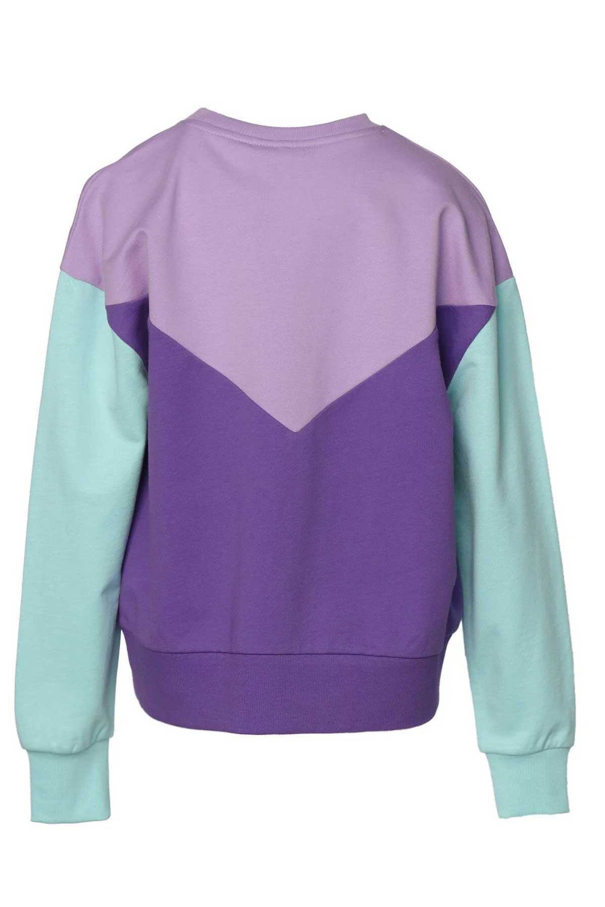 Hummel Peony Çocuk Sweatshirt 921730-2221 Mor