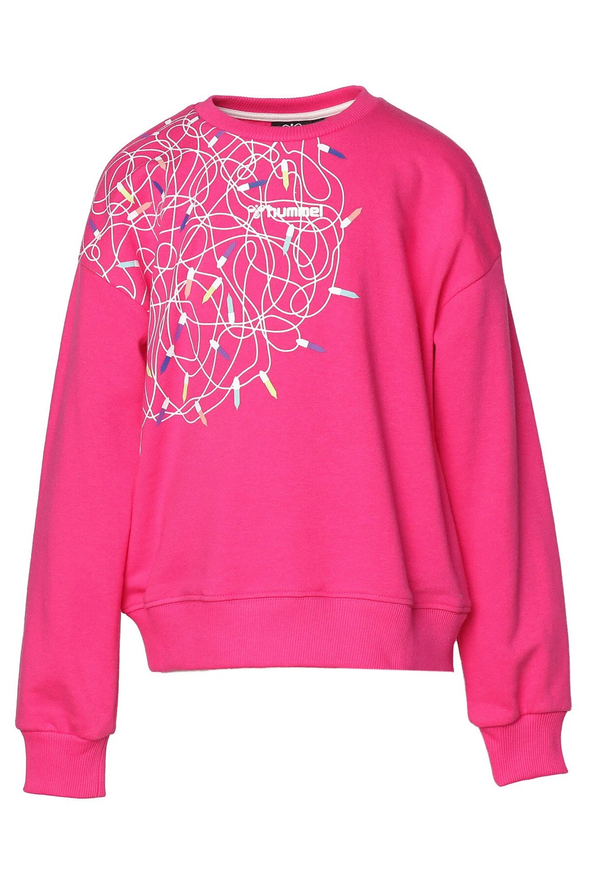 Hummel Sedum Çocuk Sweatshirt 921734-9855 Pembe
