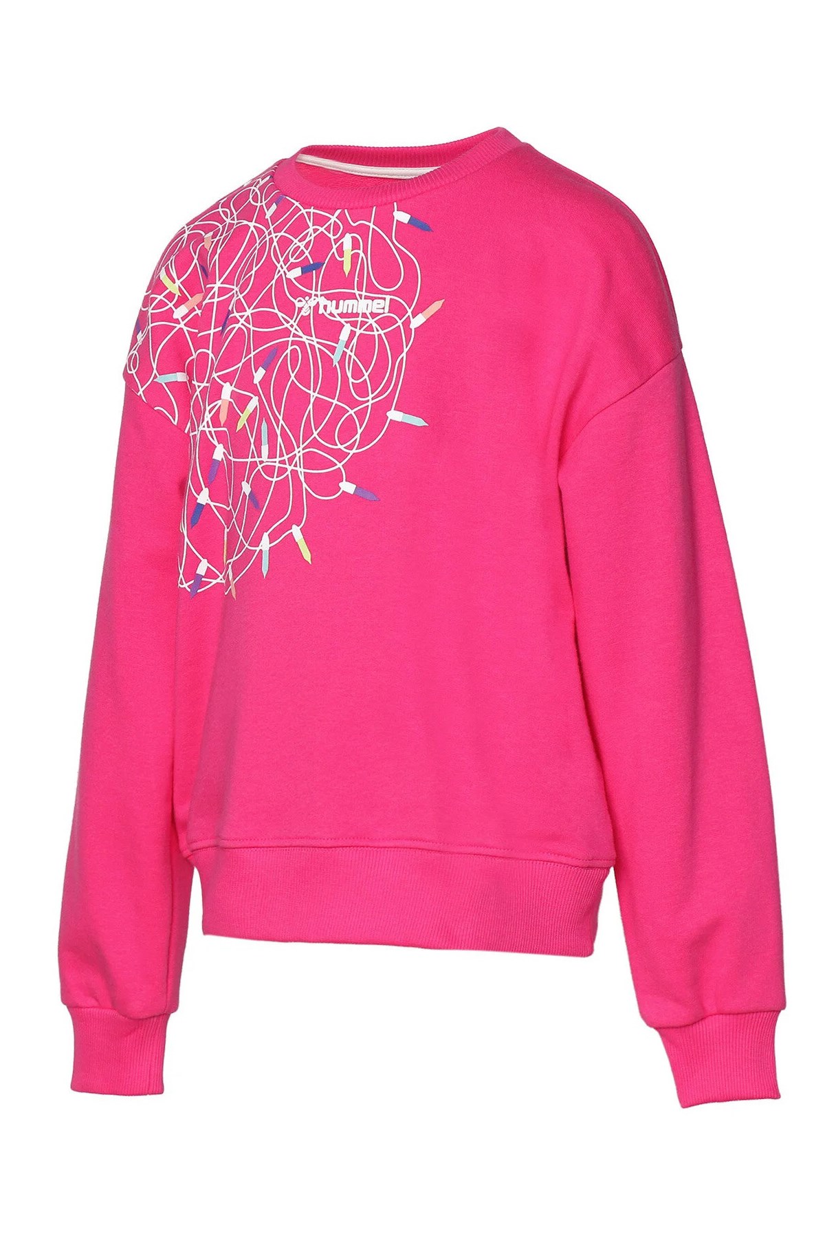 Hummel Sedum Çocuk Sweatshirt 921734-9855 Pembe