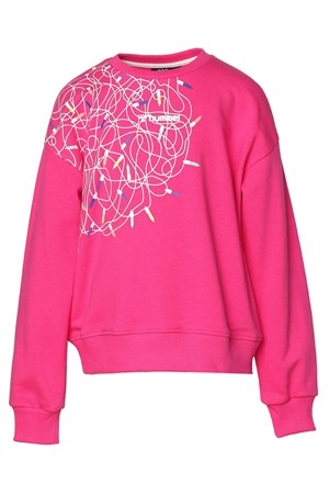 Hummel Sedum Çocuk Sweatshirt 921734-9855 Pembe