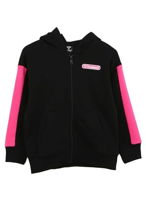 Hummel Tagetes Çocuk Fermuarlı Sweatshirt 921735-2001 Siyah