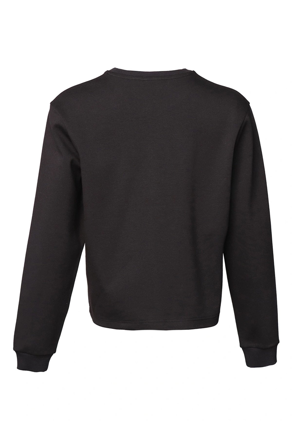 Hummel T-Te Pause Cropped Kadın Sweatshirt 921737-2001 Siyah