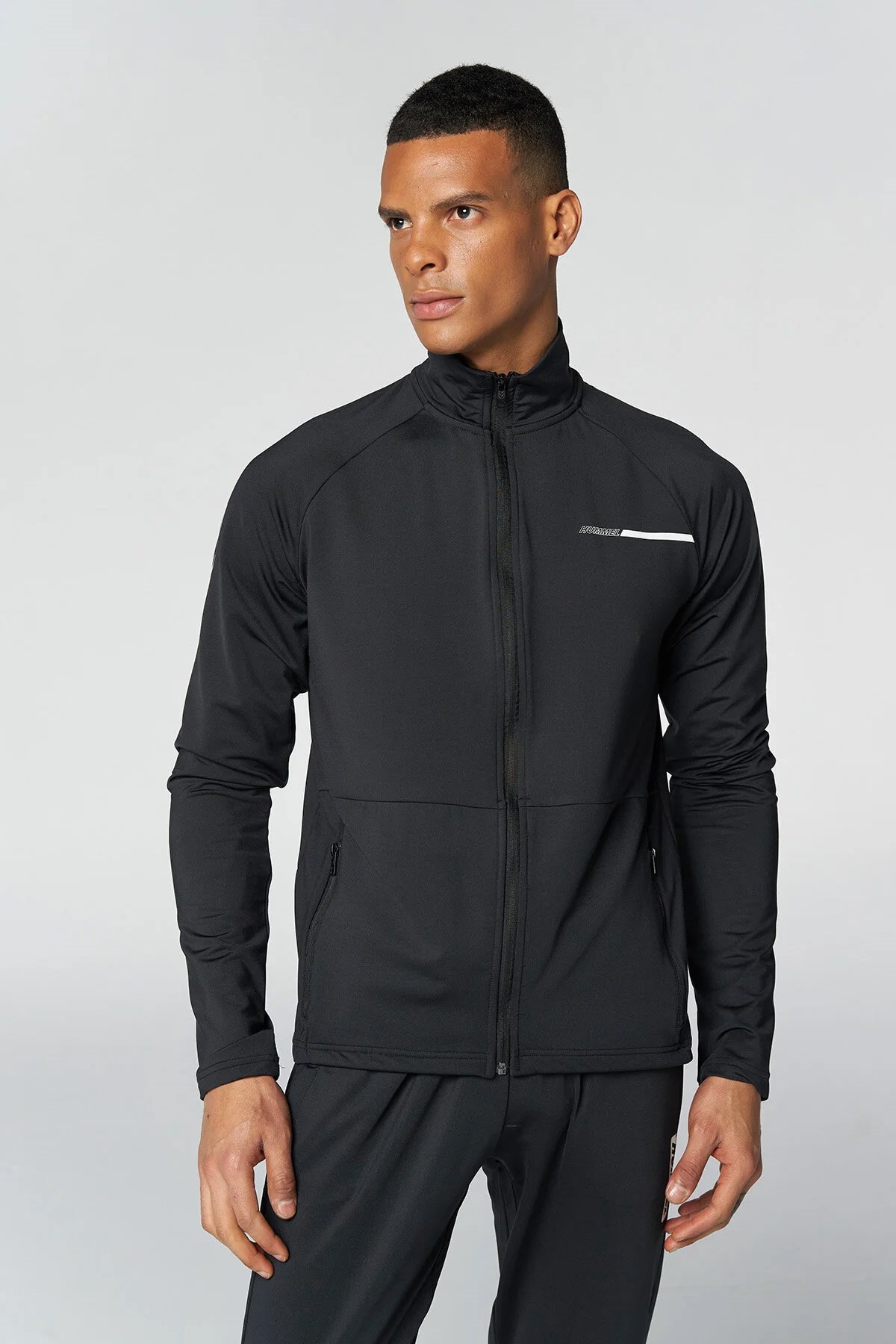 Hummel T-Te Strength Erkek Sweatshirt 921738-2001 Siyah