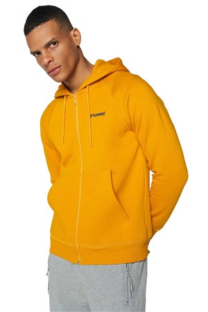 Hummel Wesley Erkek Fermuarlı Sweatshirt 921739-5134 Sarı