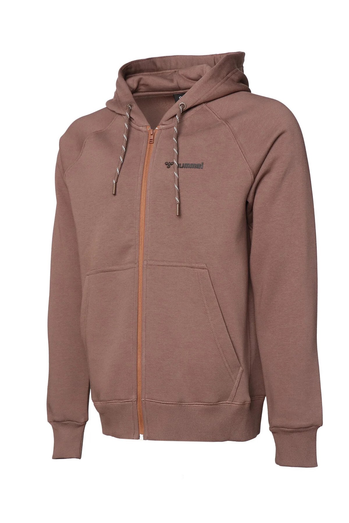Hummel Wesley Erkek Fermuarlı Sweatshirt 921739-9858 Kahverengi