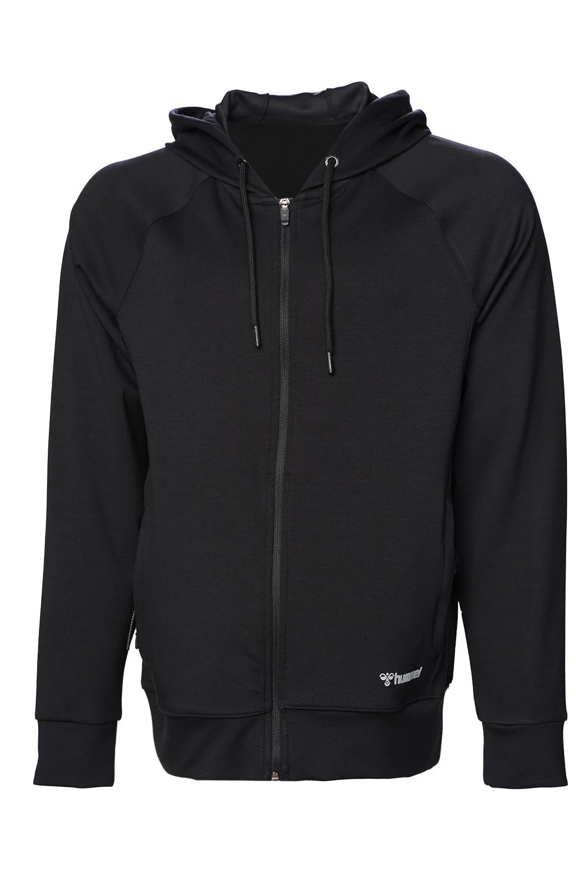 Hummel Ajay Zip Erkek Sweatshirt 921746-2001 Siyah