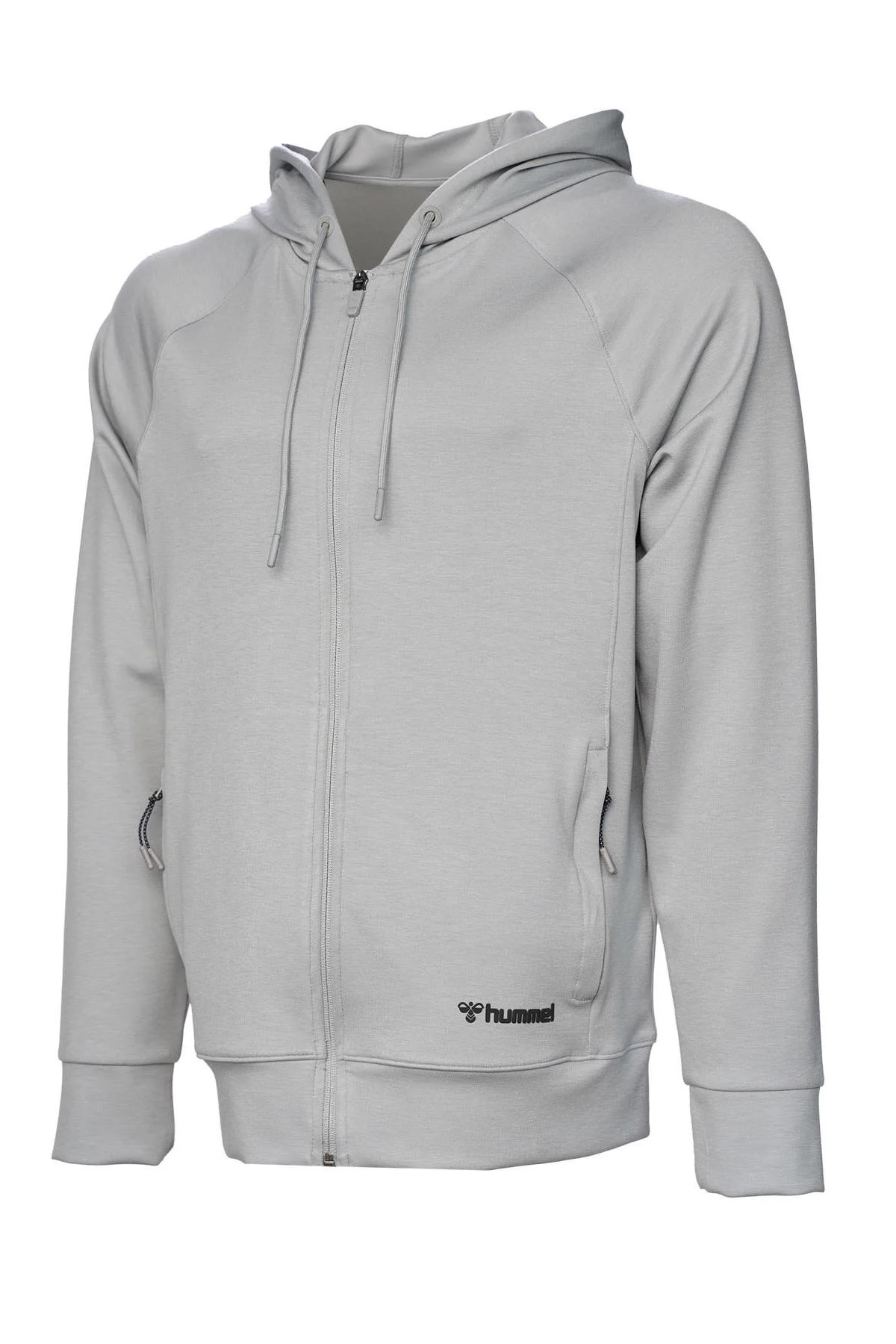 Hummel Ajay Zip Erkek Sweatshirt 921746-2521 Gri