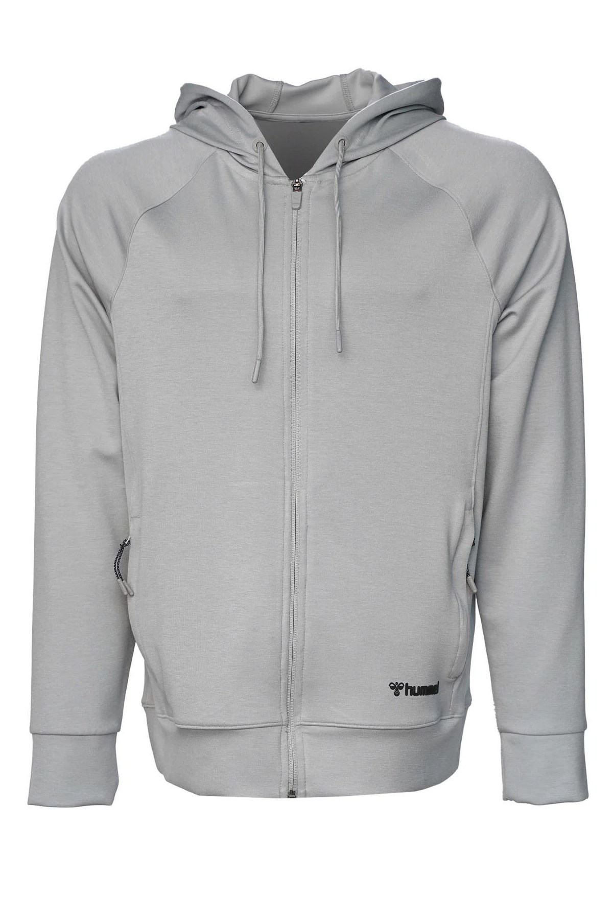 Hummel Ajay Zip Erkek Sweatshirt 921746-2521 Gri