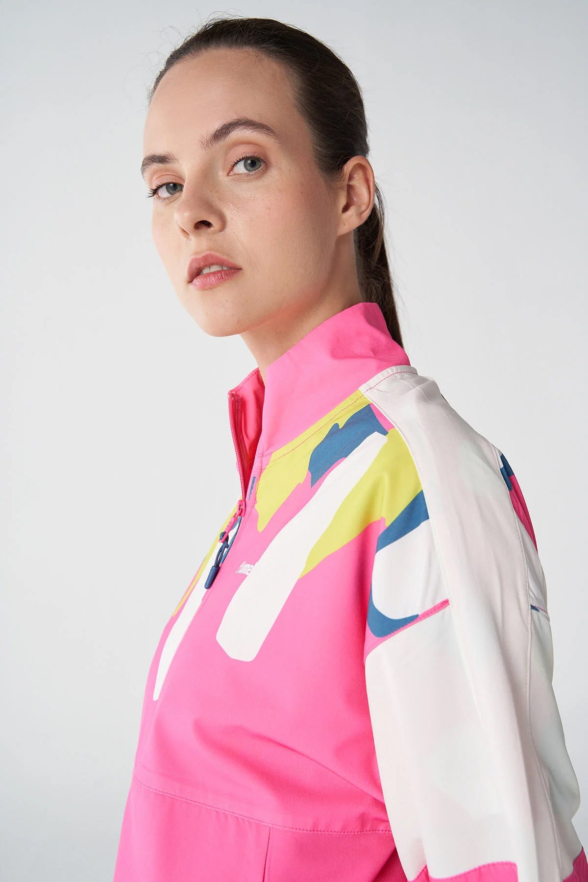 Hummel Alice Zip Kadın Sweatshirt 921747-3440 Pembe